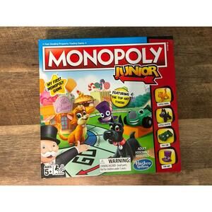 Monopoly Junior Hasbro Gaming My First Game (Great Condition)